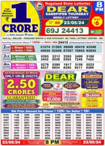 Dear Lottery Sambad nagaland 