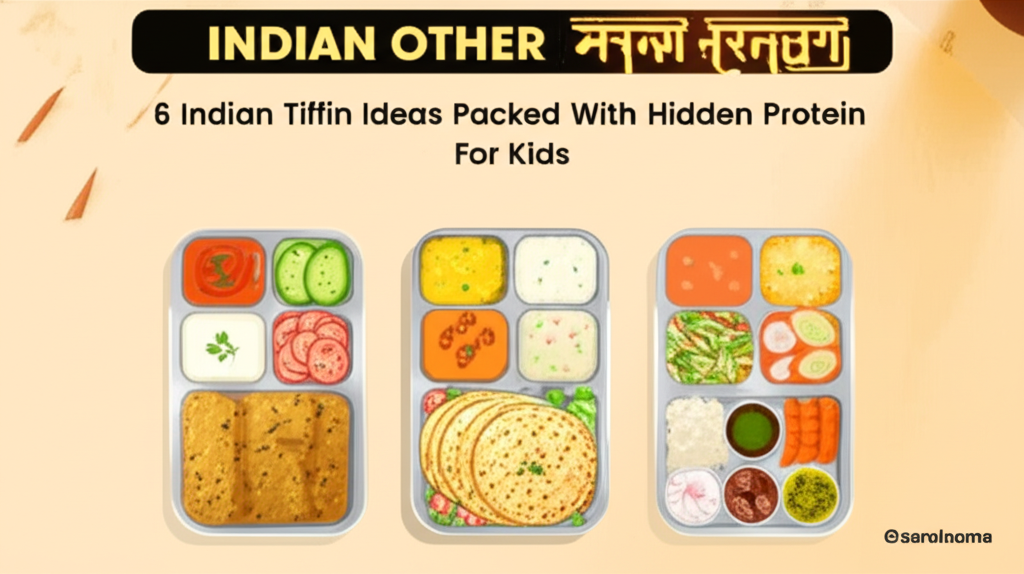 6 Indian Tiffin Ideas Packed With Hidden Protein For Kids