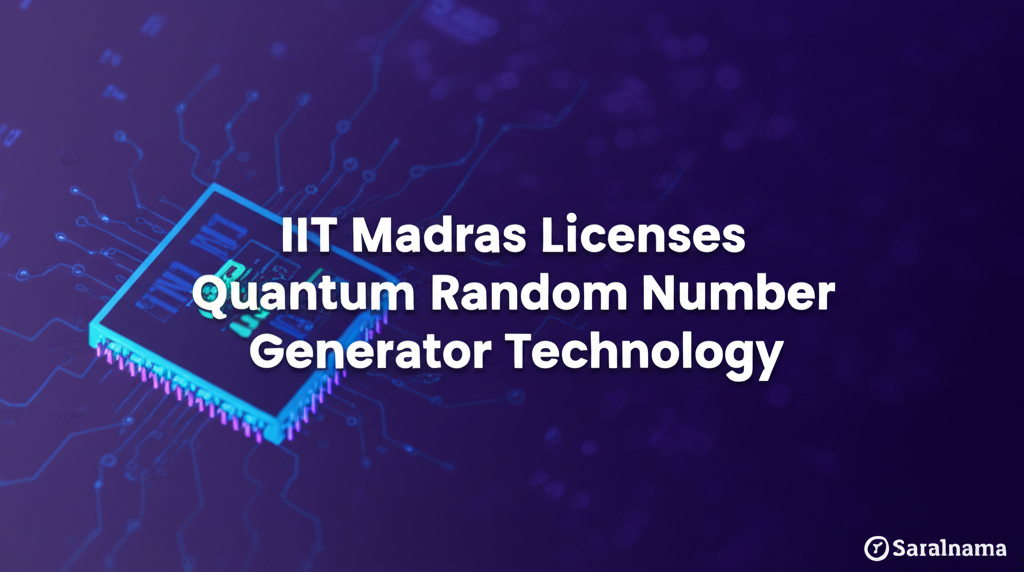 IIT Madras Licenses Quantum Random Number Generator Technology