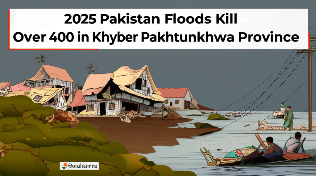2025 Pakistan Floods Kill Over 400 in Khyber Pakhtunkhwa Province