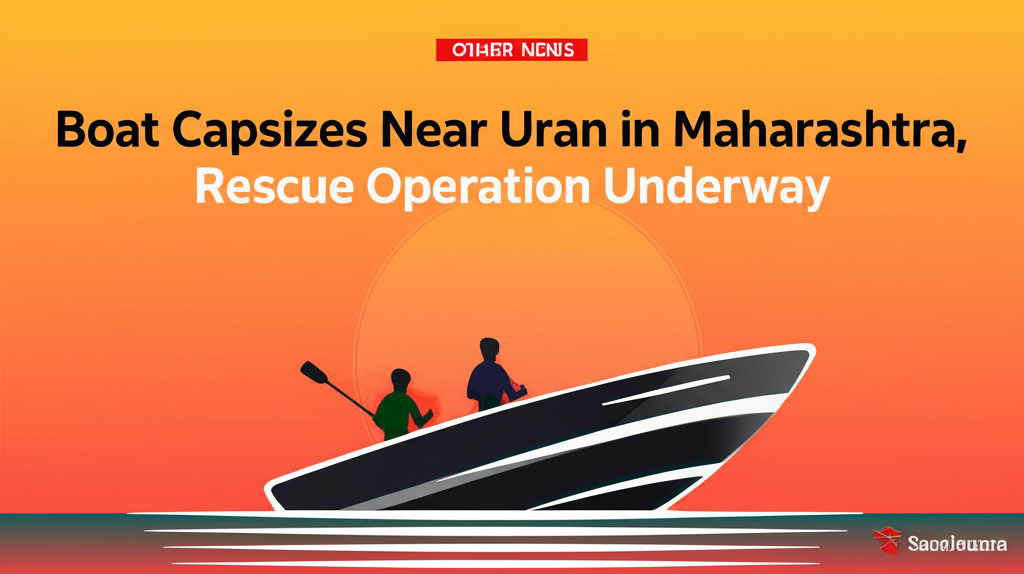 Boat Capsizes Near Uran in Maharashtra, Rescue Operation Underway