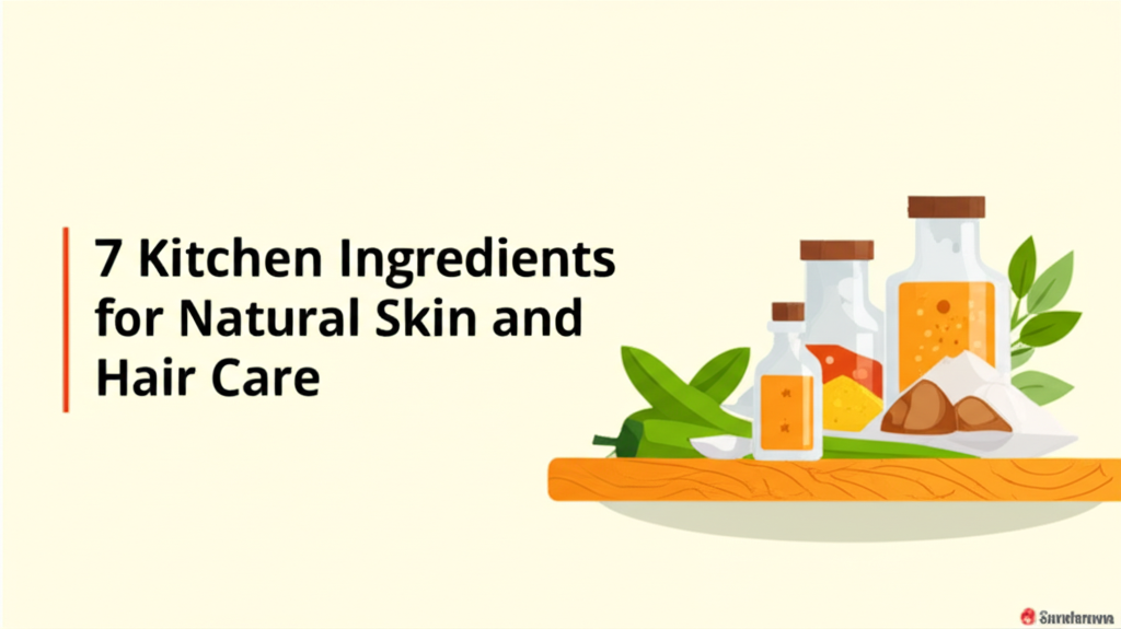 7 Kitchen Ingredients for Natural Skin and Hair Care