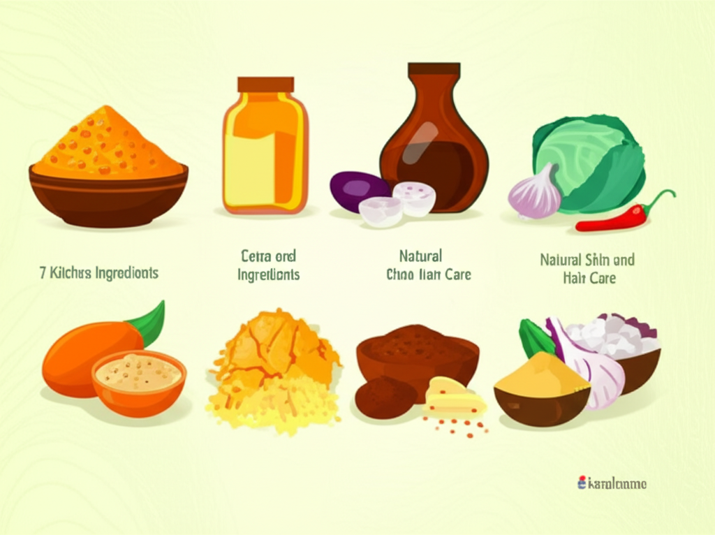 7 Kitchen Ingredients for Natural Skin and Hair Care