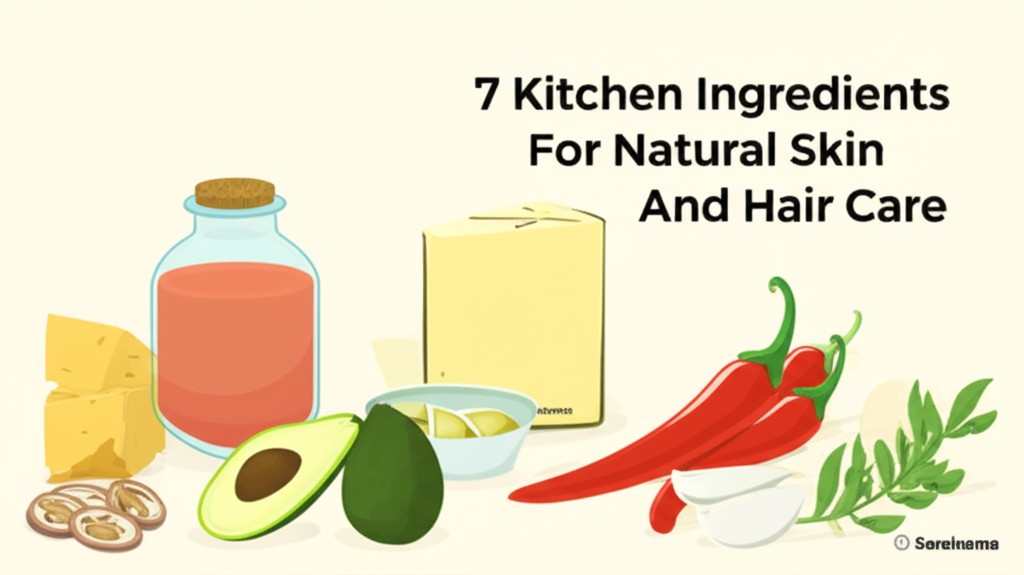 7 Kitchen Ingredients for Natural Skin and Hair Care