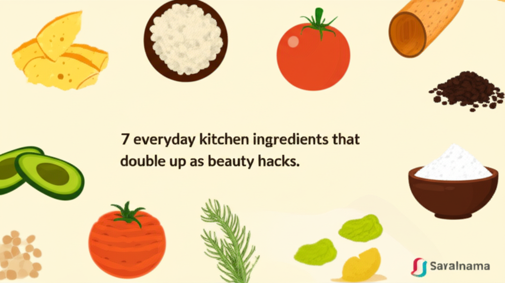 7 everyday kitchen ingredients that double up as beauty hacks