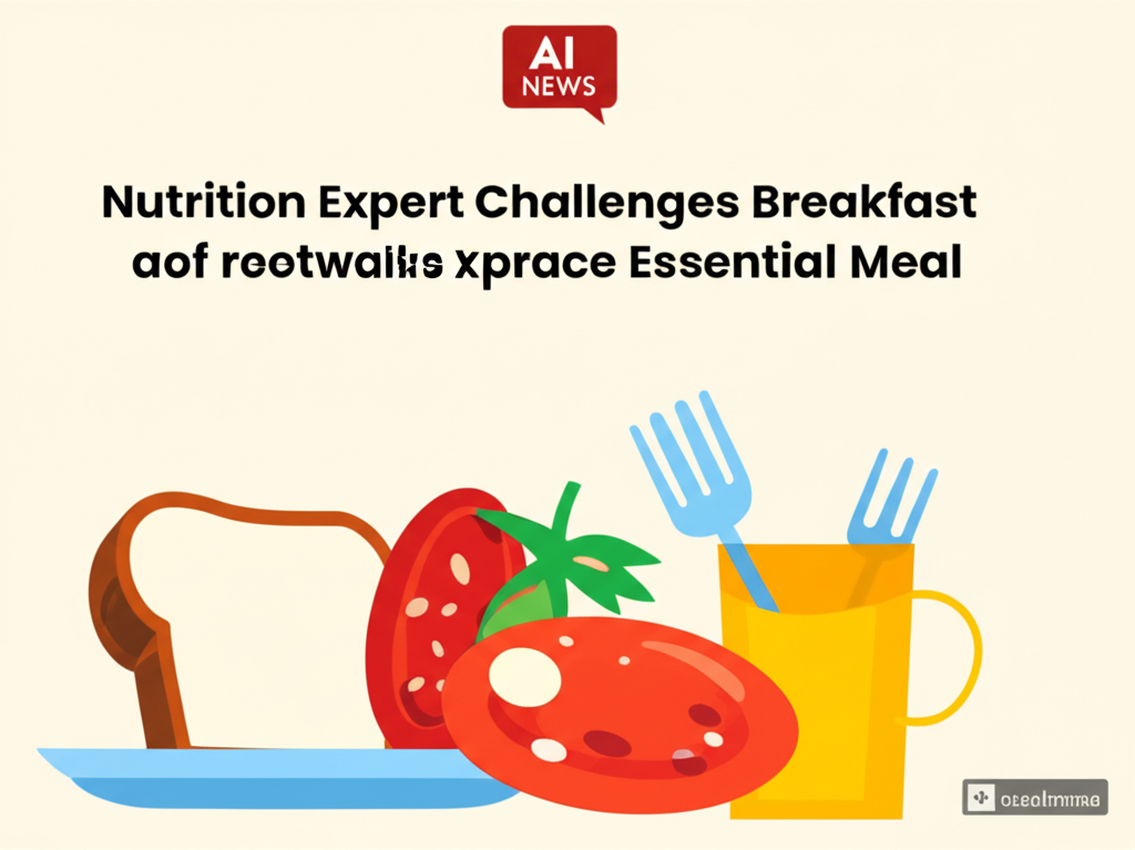 Nutrition Expert Challenges Breakfast as Essential Meal
