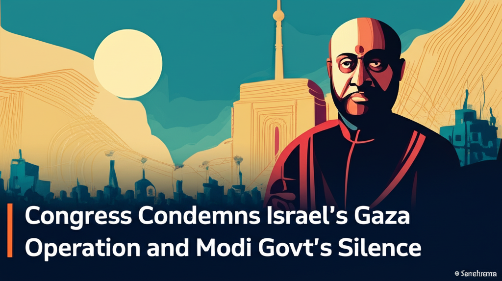 Congress Condemns Israel's Gaza Operation and Modi Govt's Silence