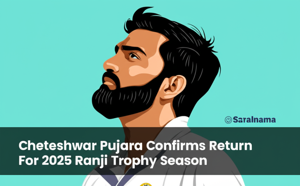Cheteshwar Pujara Confirms Return For 2025 Ranji Trophy Season
