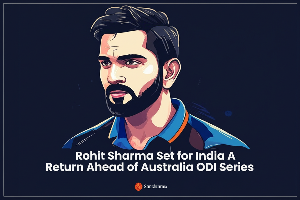 Rohit Sharma Set for India A Return Ahead of Australia ODI Series