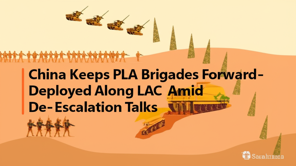 China Keeps PLA Brigades Forward-Deployed Along LAC Amid De-Escalation Talks