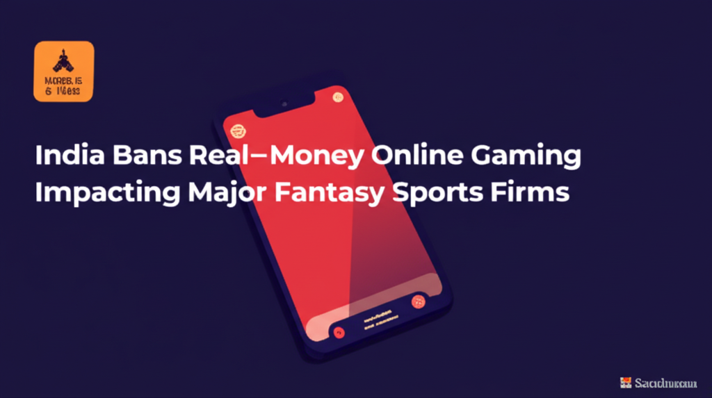 India Bans Real-Money Online Gaming Impacting Major Fantasy Sports Firms