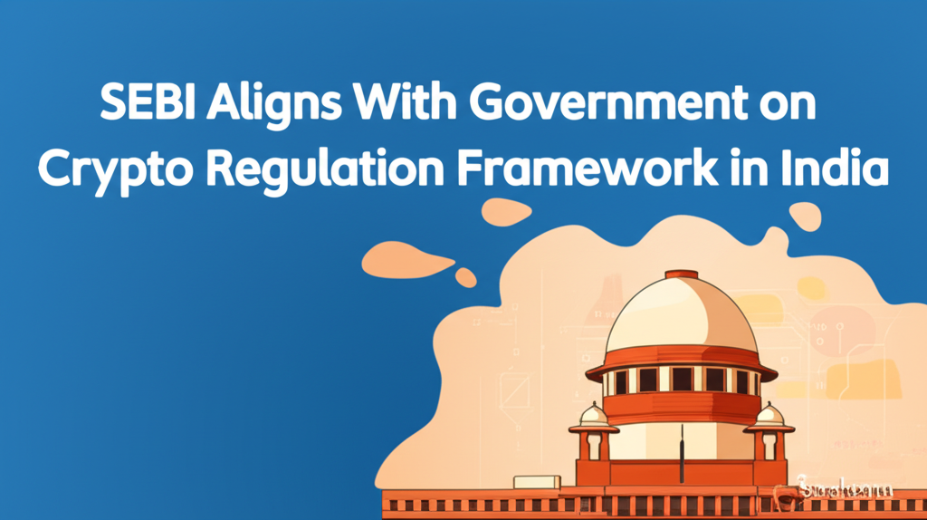 SEBI Aligns With Government on Crypto Regulation Framework in India