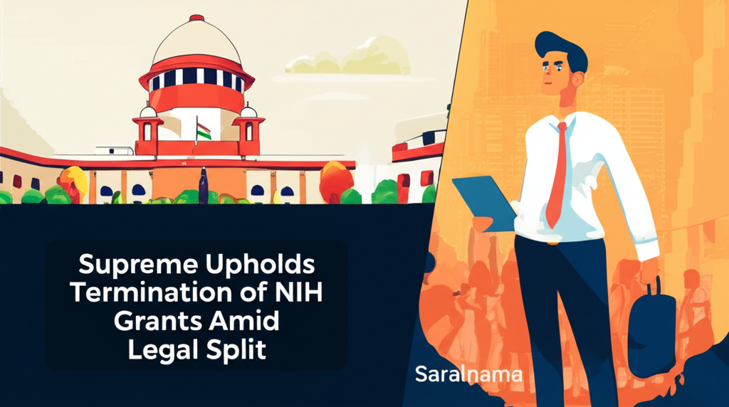 Supreme Court Upholds Termination of NIH Grants Amid Legal Split