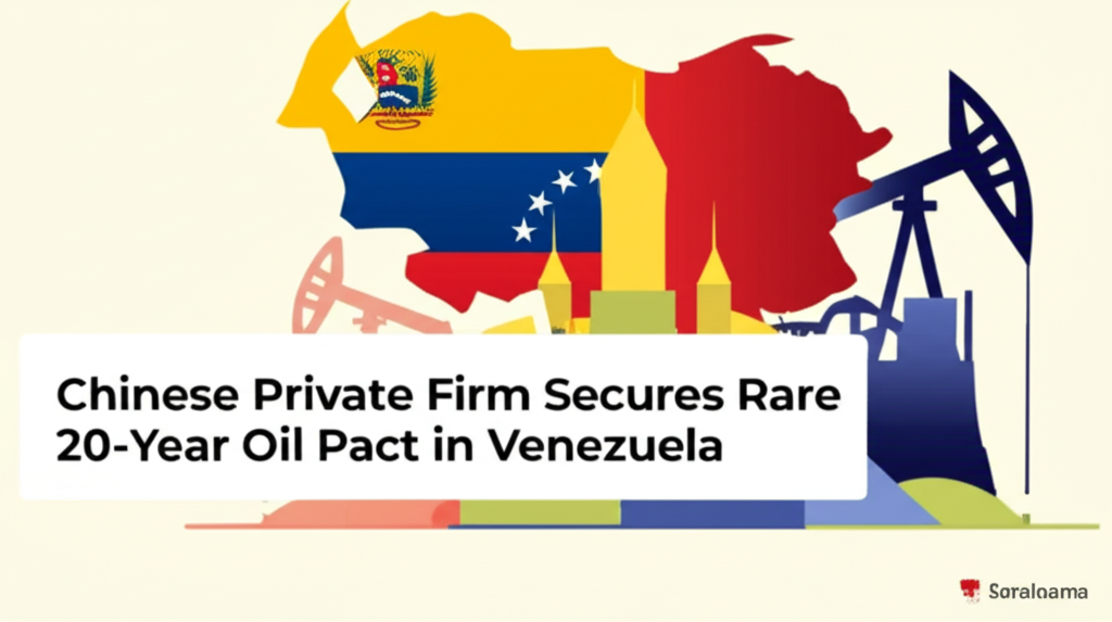 Chinese Private Firm Secures Rare 20-Year Oil Pact in Venezuela