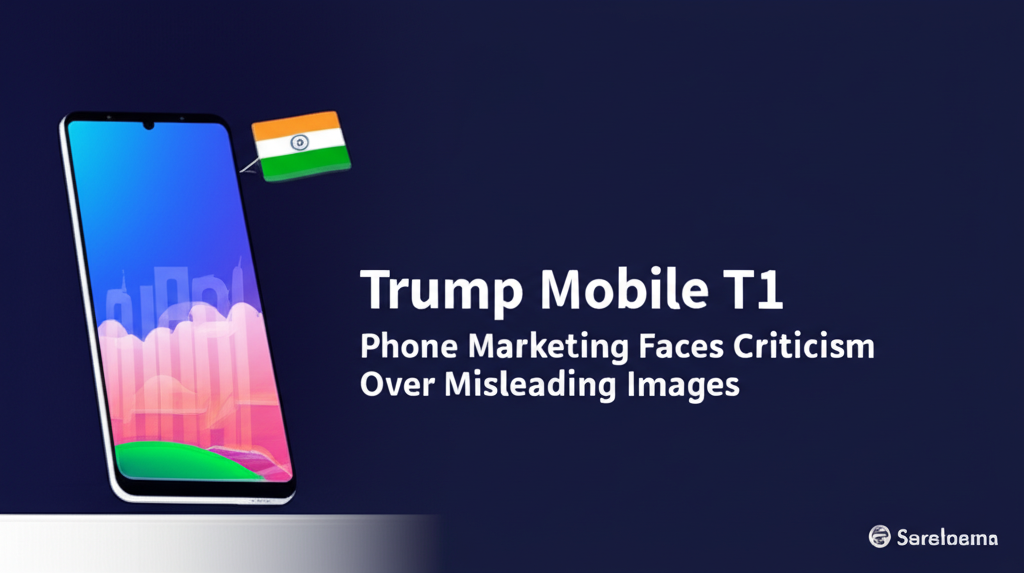 Trump Mobile T1 Phone Marketing Faces Criticism Over Misleading Images