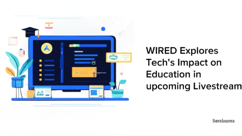 WIRED Explores Tech's Impact on Education in Upcoming Livestream