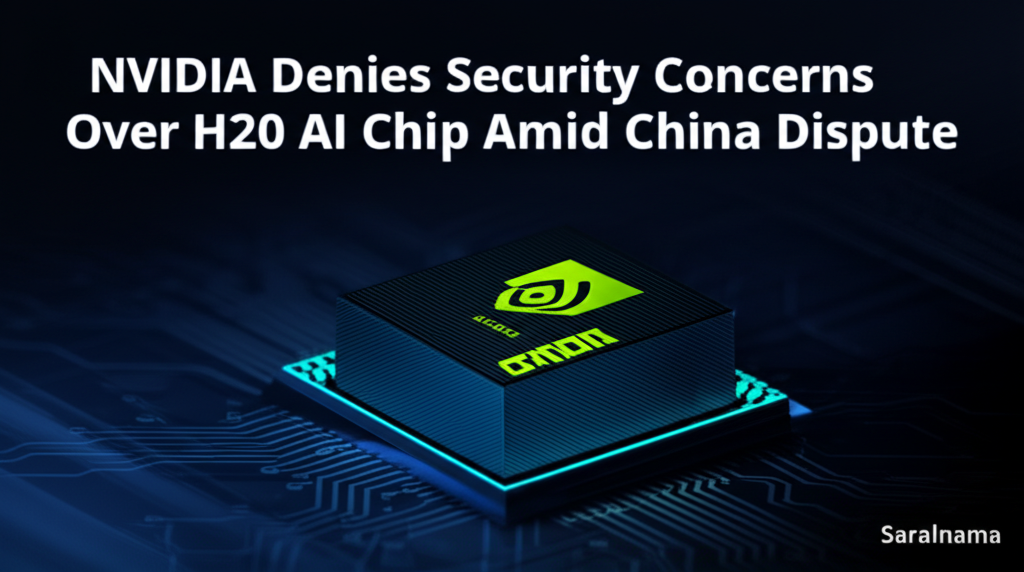 Nvidia Denies Security Concerns Over H20 AI Chip Amid China Dispute
