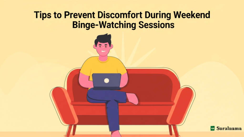 Tips to Prevent Discomfort During Weekend Binge-Watching Sessions