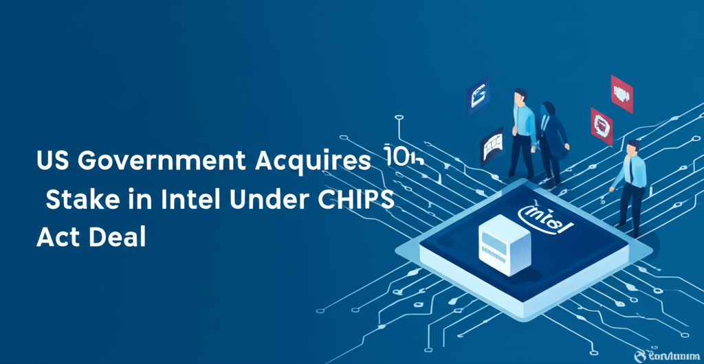 US Government Acquires 10% Stake in Intel Under CHIPS Act Deal