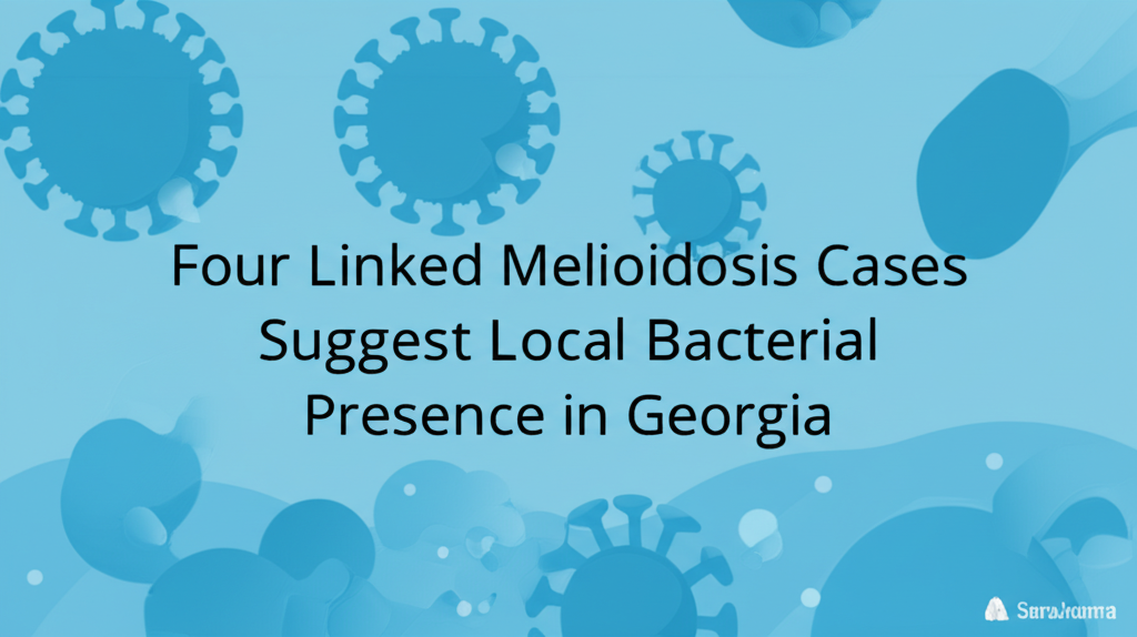 Four Linked Melioidosis Cases Suggest Local Bacterial Presence in Georgia