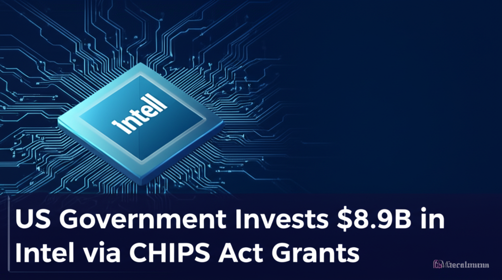 US Government Invests $8.9B in Intel via CHIPS Act Grants