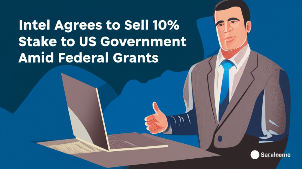 Intel Agrees to Sell 10% Stake to US Government Amid Federal Grants
