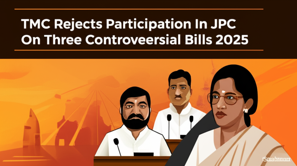 TMC Rejects Participation In JPC On Three Controversial Bills 2025
