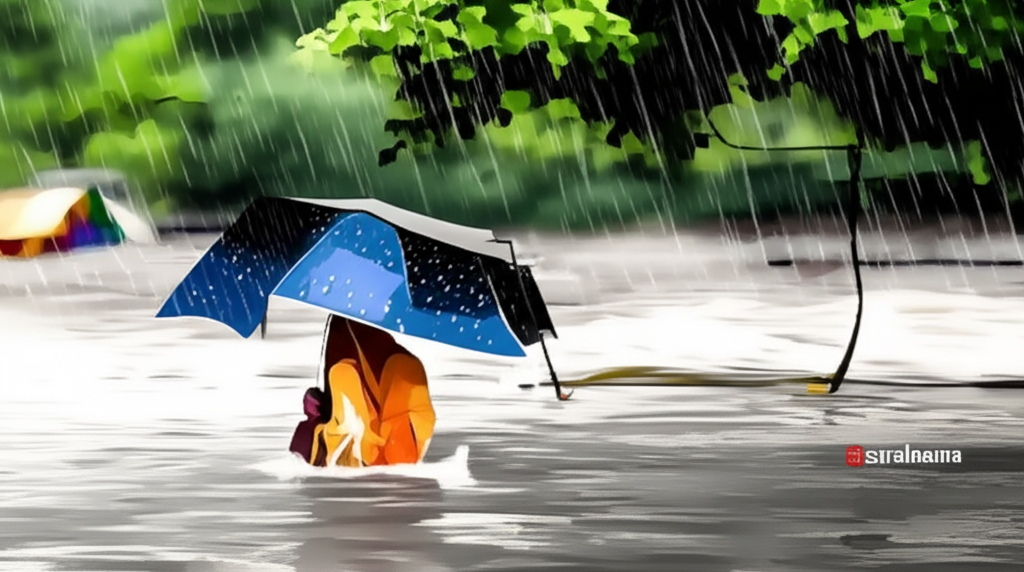 Heavy Rain Causes Flooding and River Overflow in Valsad District