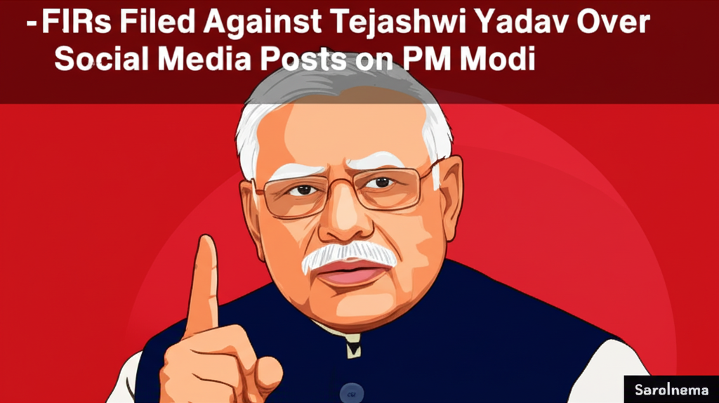 FIRs Filed Against Tejashwi Yadav Over Social Media Posts on PM Modi