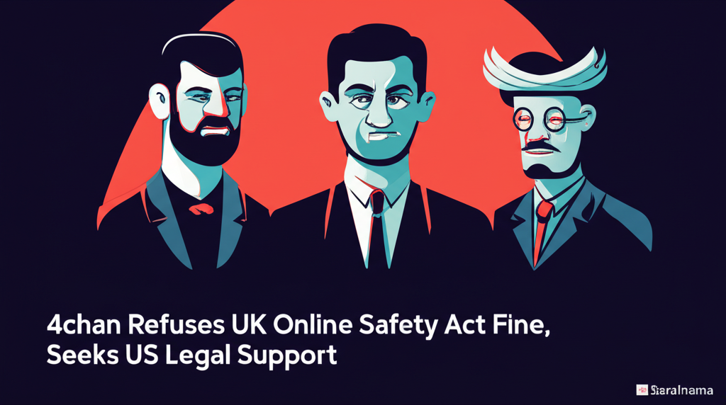 4chan Refuses UK Online Safety Act Fine, Seeks US Legal Support