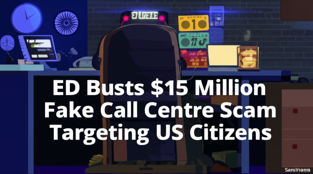 ED Busts $15 Million Fake Call Centre Scam Targeting US Citizens
