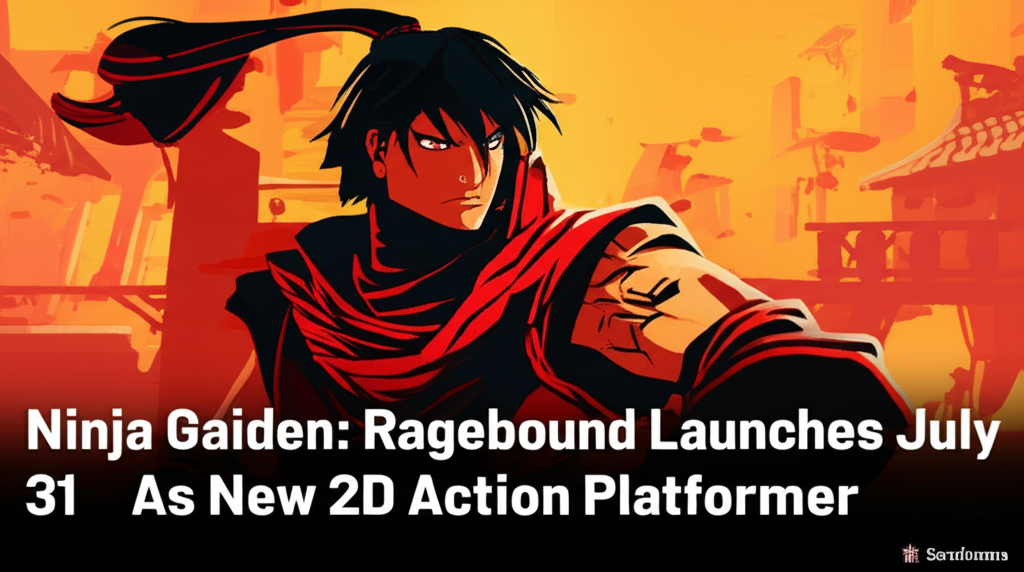Ninja Gaiden: Ragebound Launches July 31 as New 2D Action Platformer