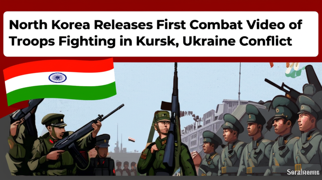 North Korea Releases First Combat Video of Troops Fighting in Kursk, Ukraine Conflict
