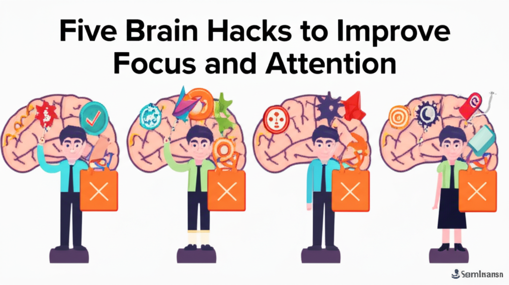 Five Brain Hacks to Improve Focus and Attention