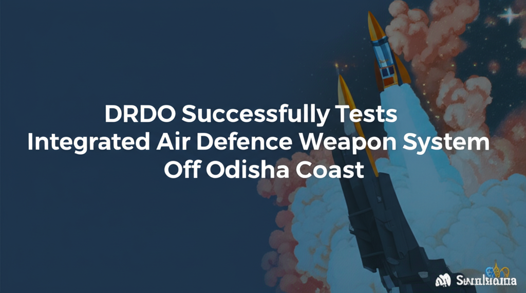 DRDO Successfully Tests Integrated Air Defence Weapon System Off Odisha Coast