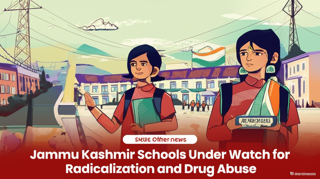 Jammu Kashmir Schools Under Watch for Radicalization and Drug Abuse
