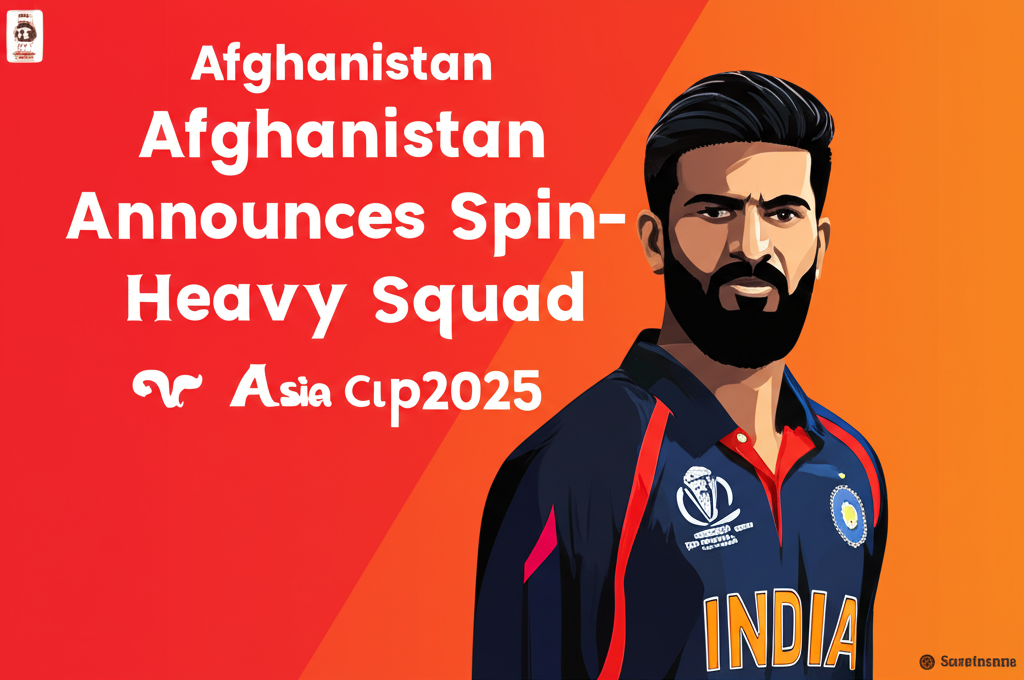 Afghanistan Announces Spin-Heavy Squad For Asia Cup 2025