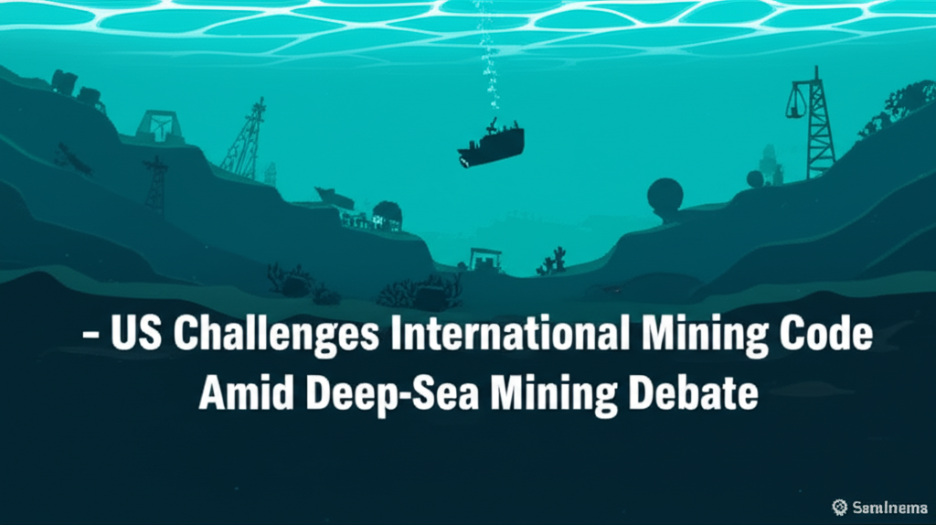 US Challenges International Mining Code Amid Deep-Sea Mining Debate