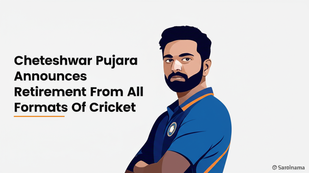 Cheteshwar Pujara Announces Retirement From All Formats Of Cricket