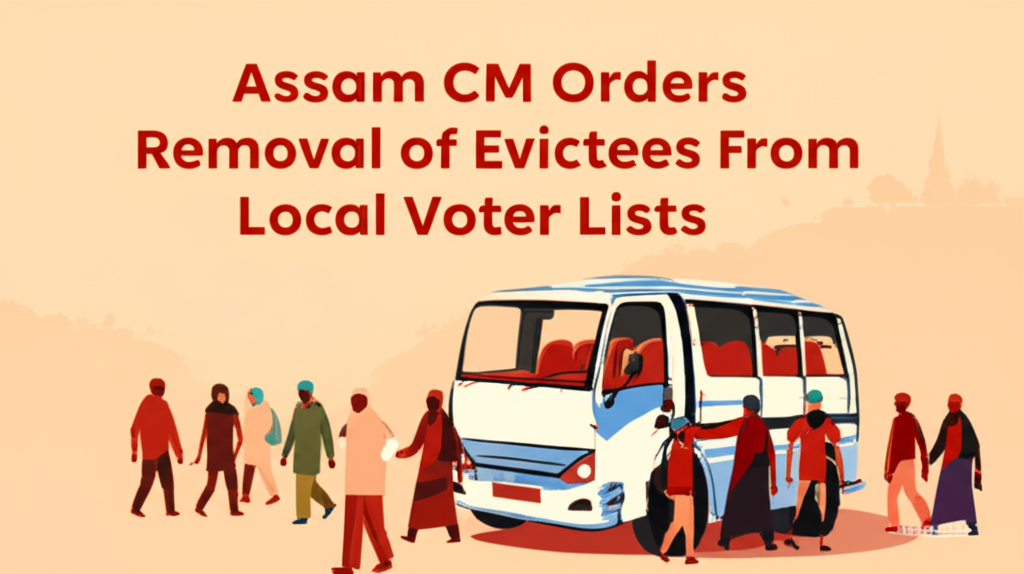 Assam CM Orders Removal of Evictees From Local Voter Lists