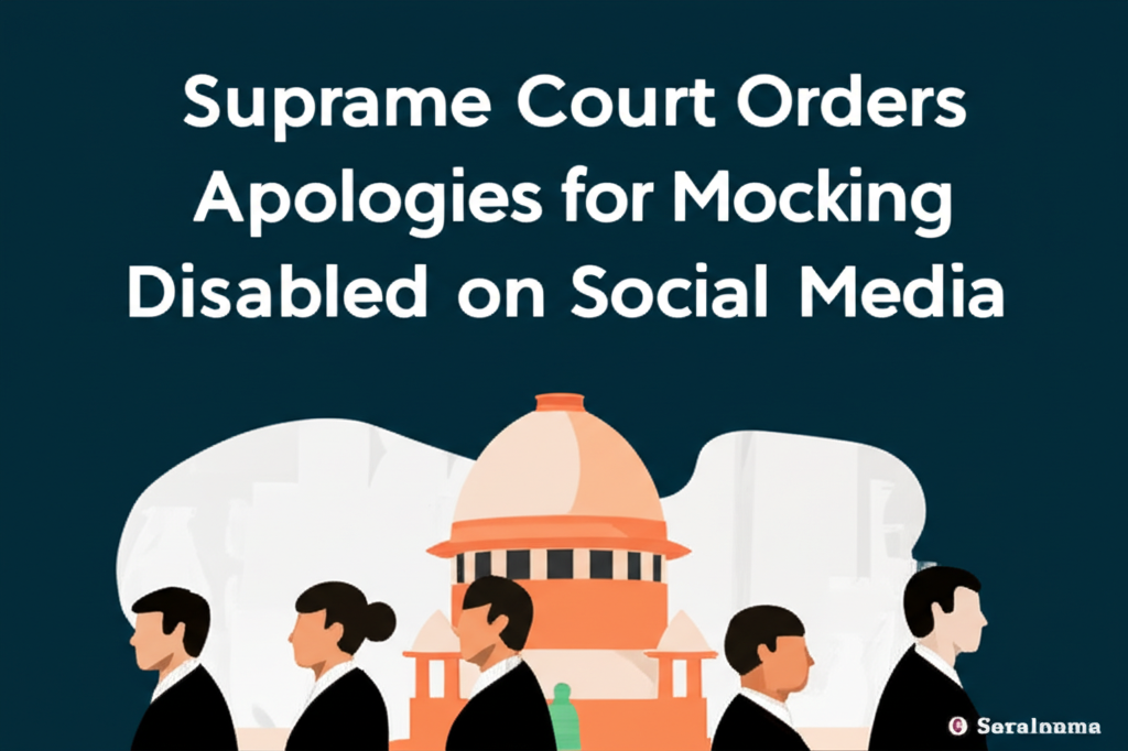Supreme Court Orders Apologies for Mocking Disabled on Social Media
