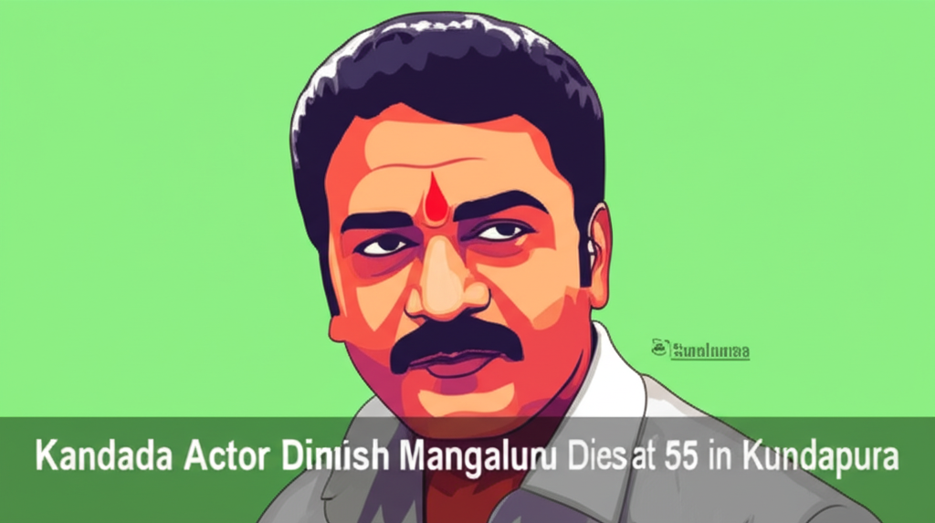 Kannada Actor Dinesh Mangaluru Dies at 55 in Kundapura