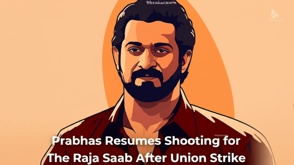 Prabhas Resumes Shooting for The Raja Saab After Union Strike