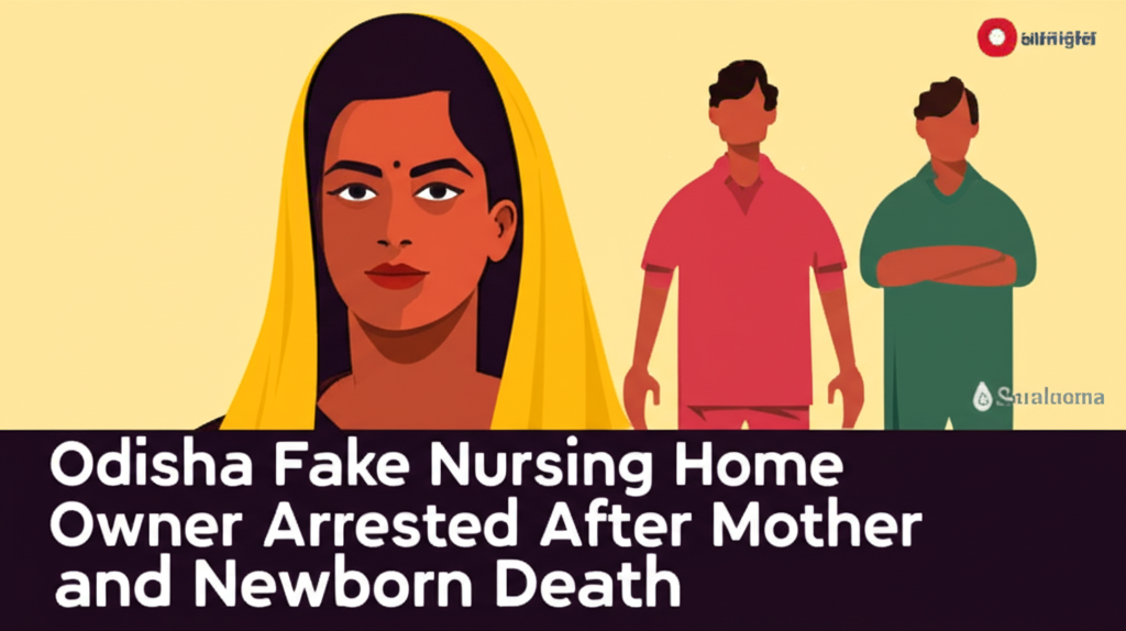 Odisha Fake Nursing Home Owner Arrested After Mother and Newborn Death