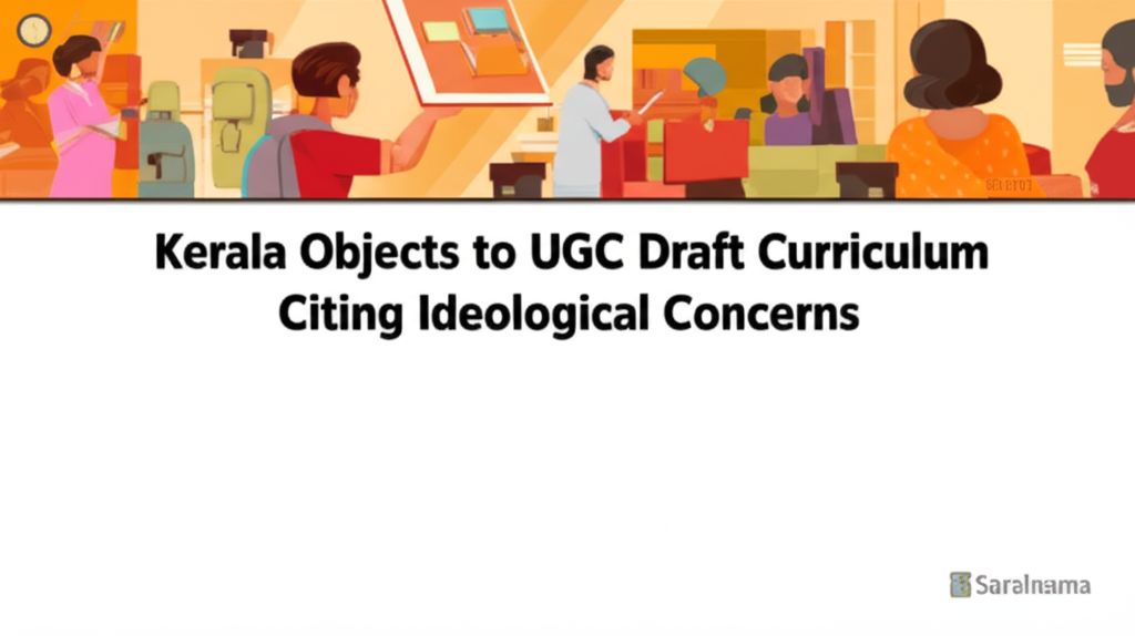 Kerala Objects to UGC Draft Curriculum Citing Ideological Concerns