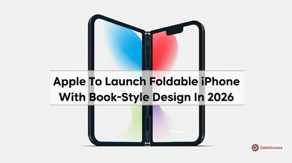 Apple To Launch Foldable iPhone With Book-Style Design In 2026