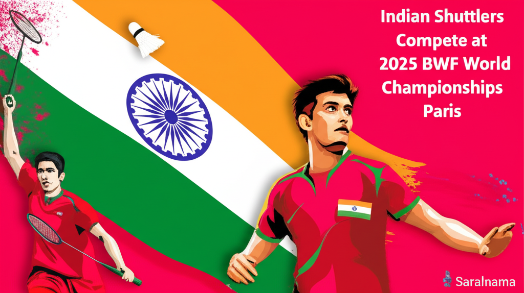 Indian Shuttlers Compete at 2025 BWF World Championships in Paris
