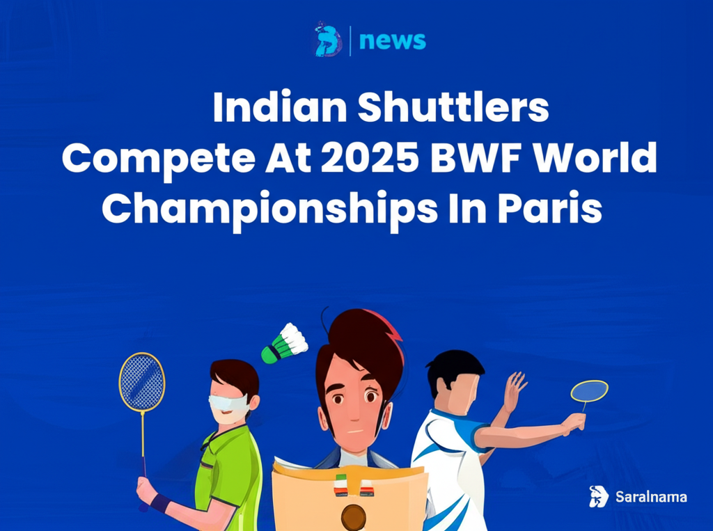 Indian Shuttlers Compete At 2025 BWF World Championships In Paris