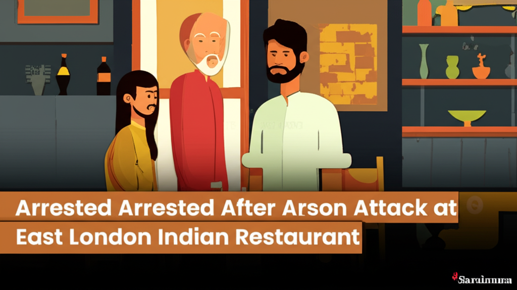 Man and Teen Arrested After Arson Attack at East London Indian Restaurant