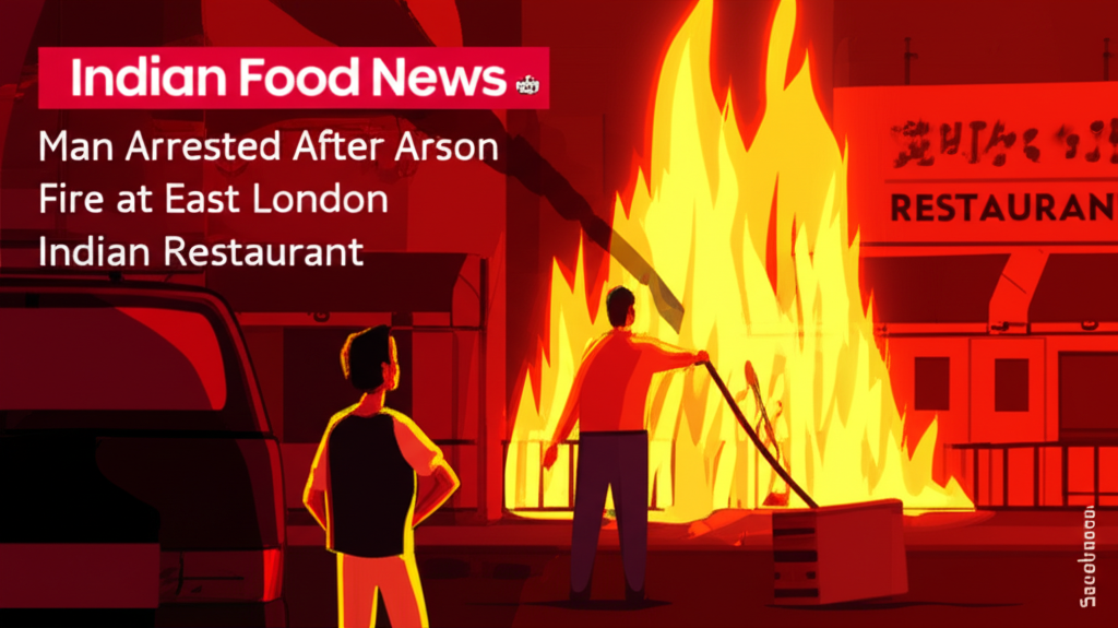 Teen, Man Arrested After Arson Fire at East London Indian Restaurant